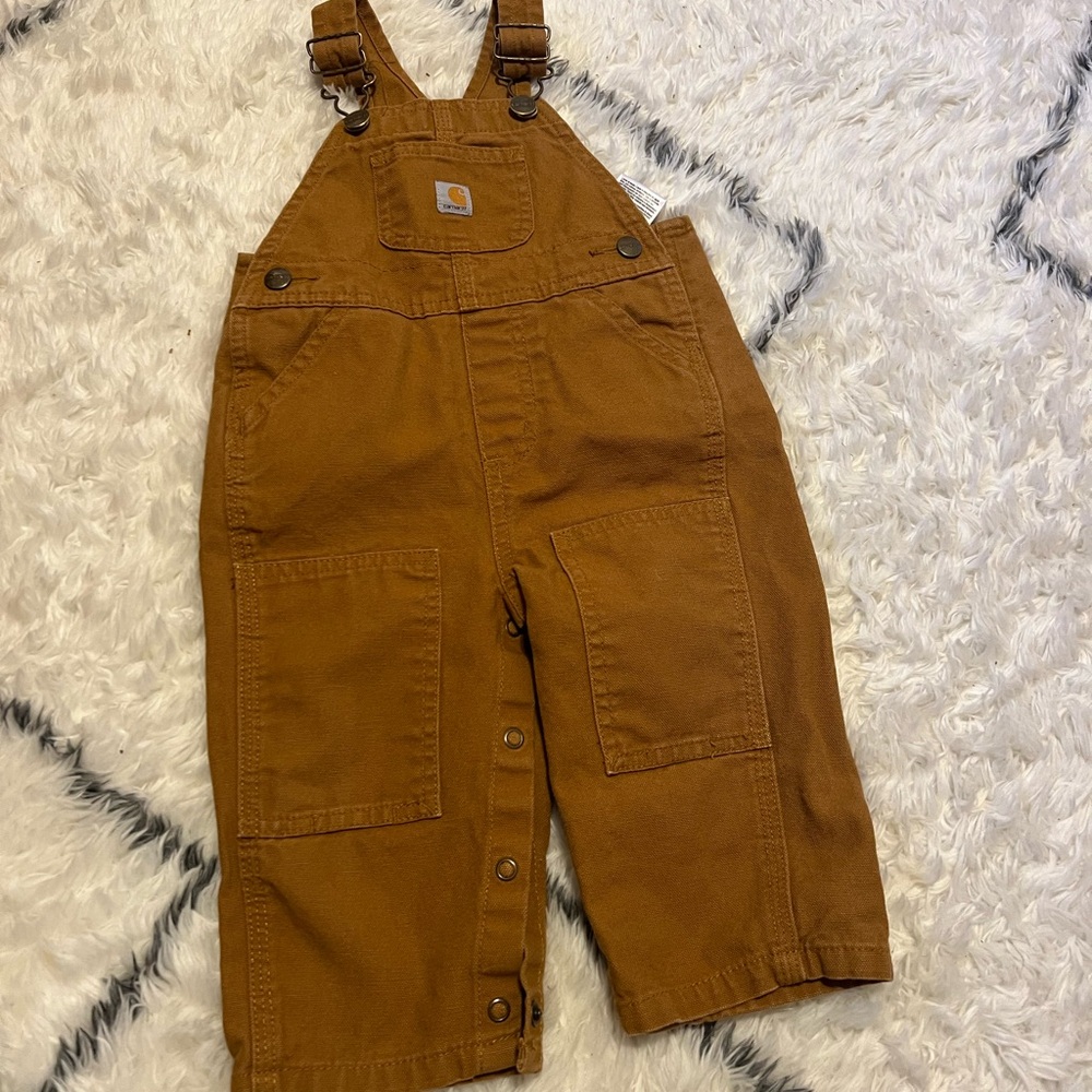 Carhartt Kids Brown Overalls